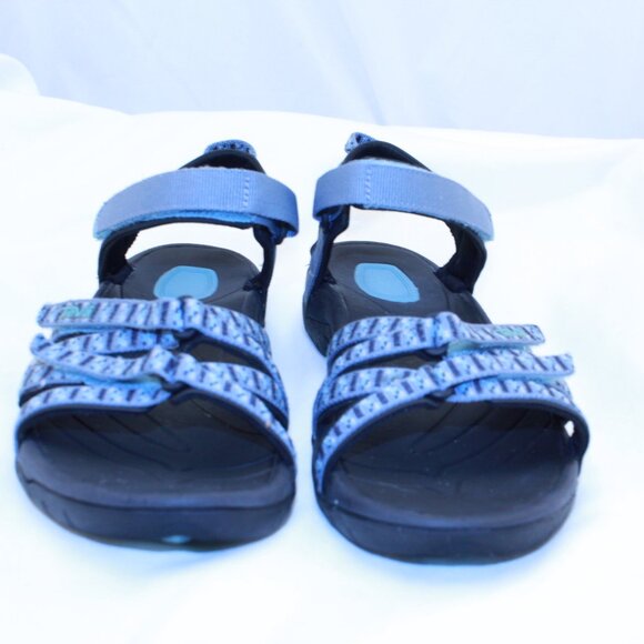 Teva SZ 9 Blue Mirage TIRRA Adjustable Strap Outdoor Hiking Water Sports Sandals - Picture 12 of 12